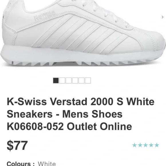 Men’s size 10 KSwiss brand new - Picture 5 of 5